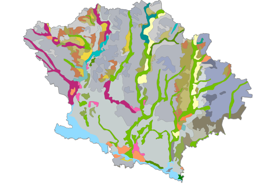 Карта ґрунтів