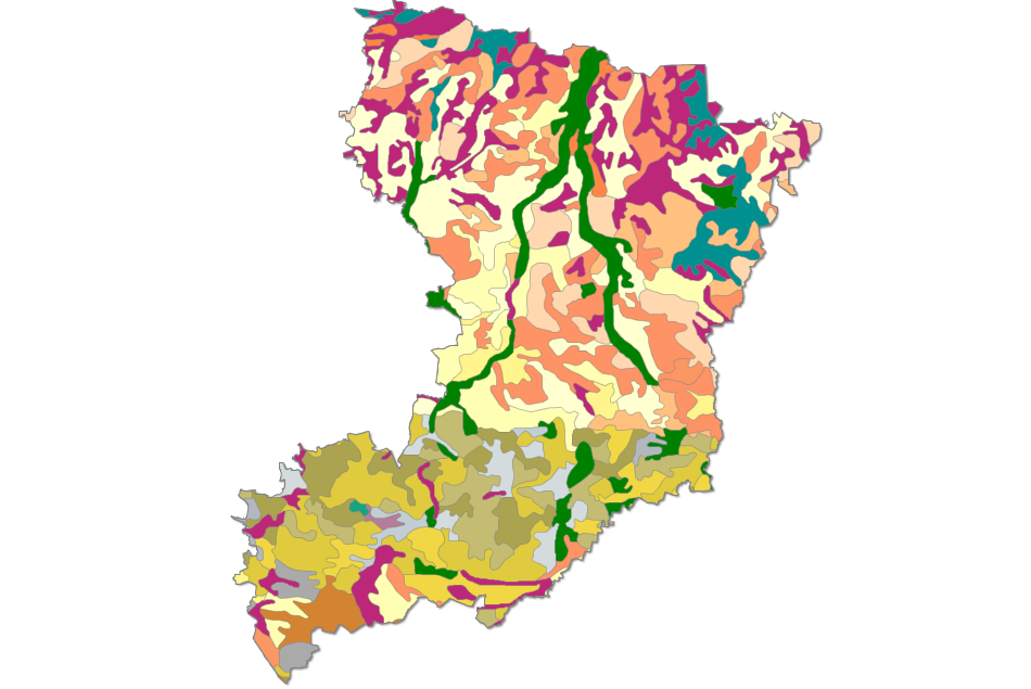 Карта ґрунтів