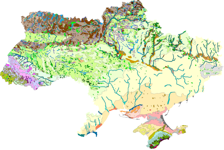 рослинність України