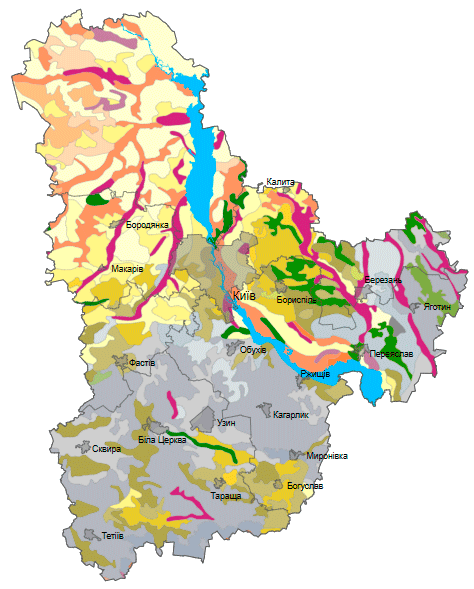 Грунти Київської області