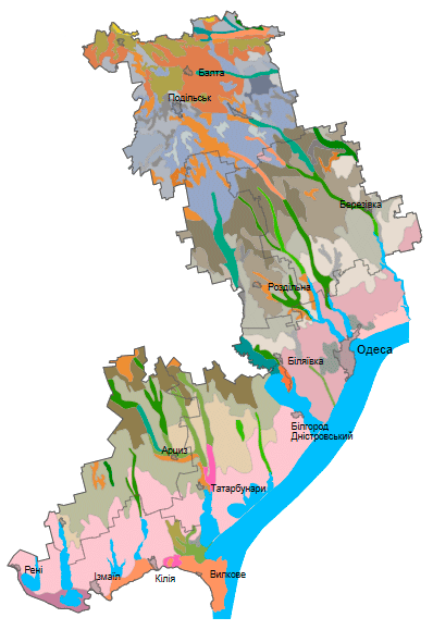 Грунти Одеської області