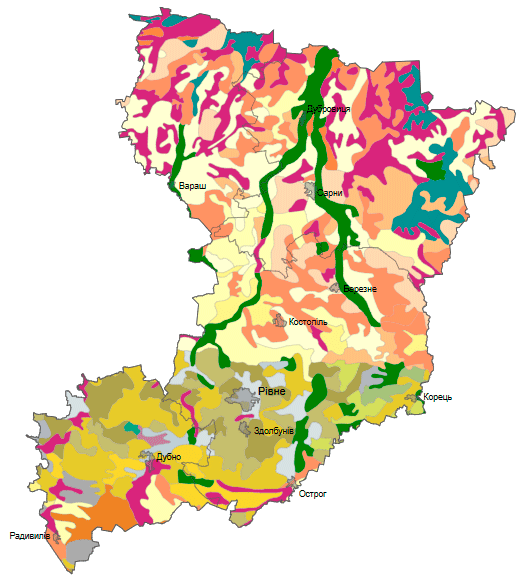 Грунти Рівненської області