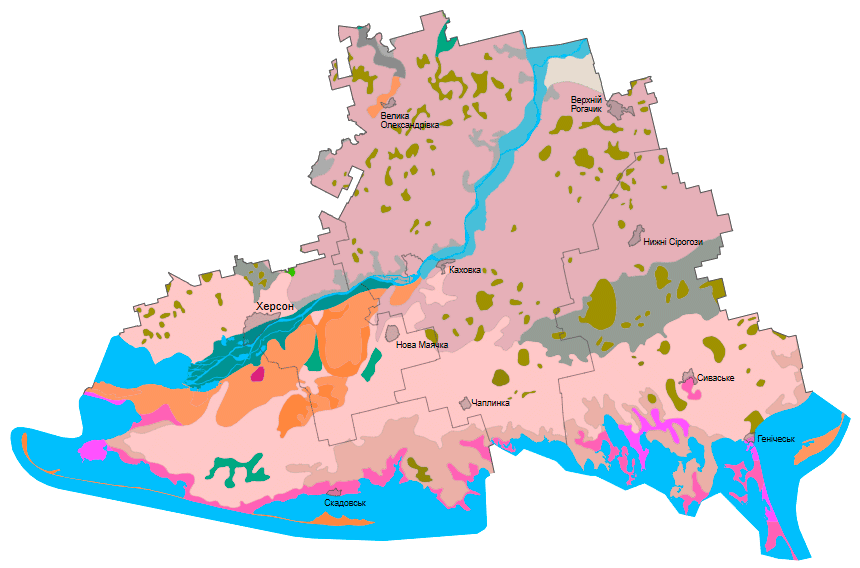 Грунти Херсонської області