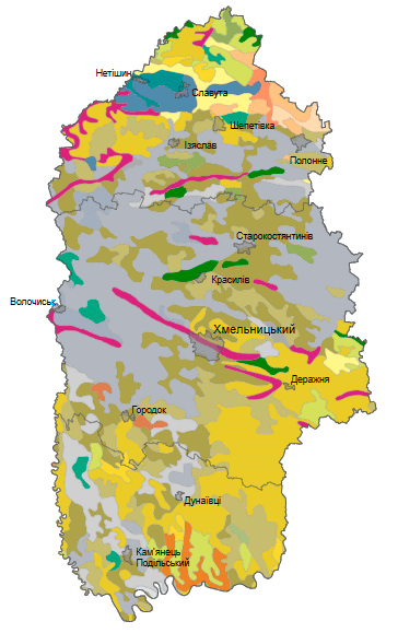 Грунти Хмельницької області