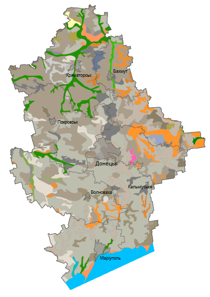Грунти Донецької області
